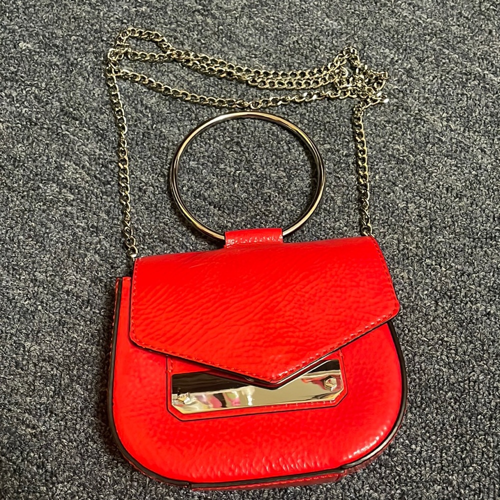 Red nasty gal handbag